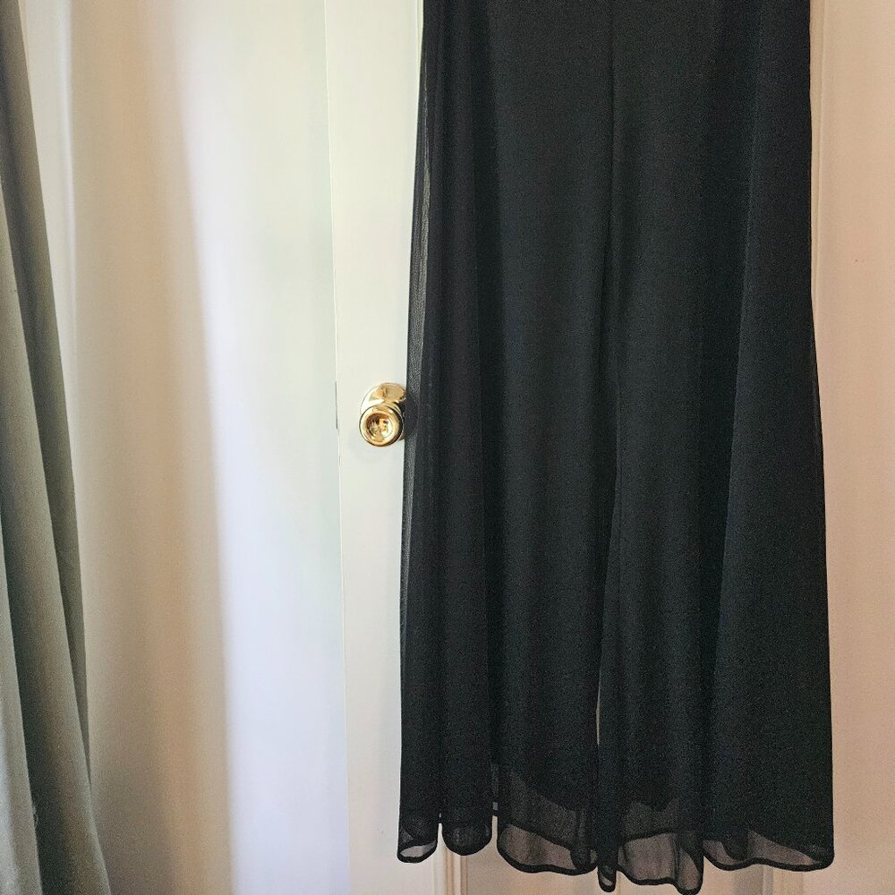 Beautiful palazzo black pants L